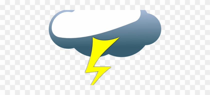 Lightning Clipart For Kid - フリー イラスト 雷 #596442