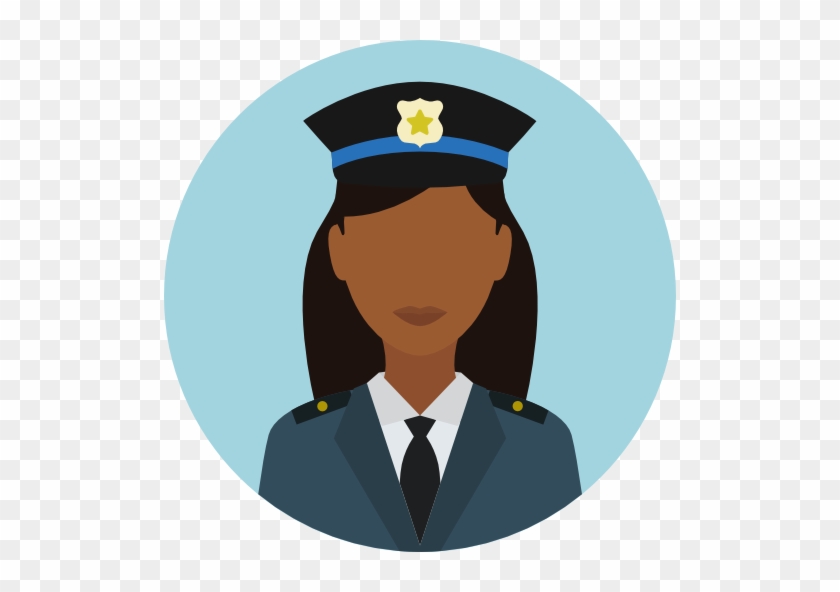 Police Free Icon - Woman Police Icon Free #596684