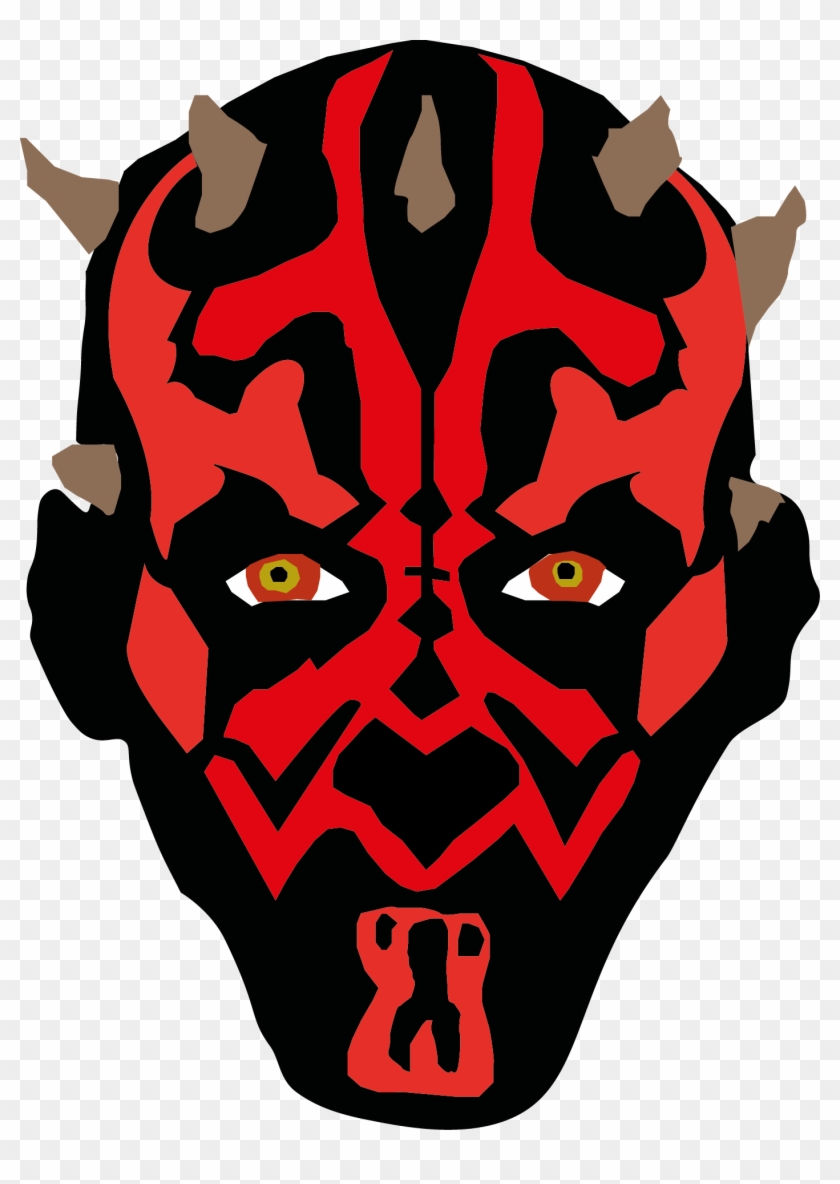 Shittiest Darth Maul Illustrator Drawing By Darkflamesdragonz - Drawing #597057