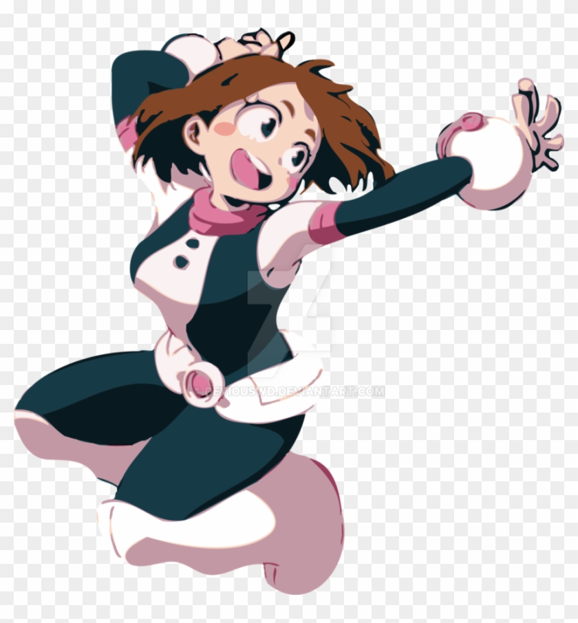 My Hero Academia By Deviouswd - Boku No Hero Academia Png Uraraka #597250