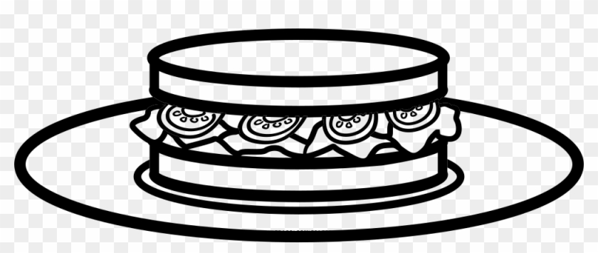 Sandwich Coloring Page - Imagens Para Colorir De Cafe Da Manha #597347
