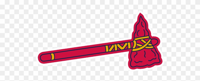 Download File - Atlanta Braves Tomahawk Clipart #597469