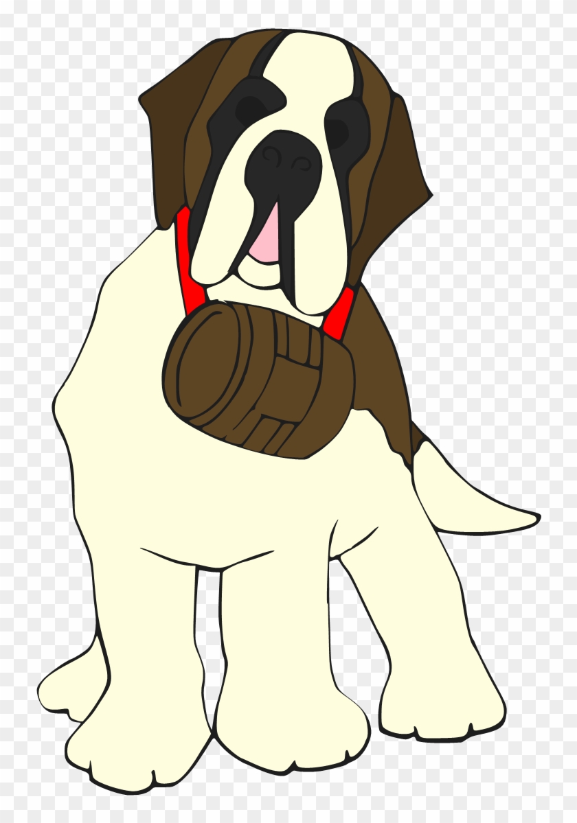 Switzerland Saint Bernard Cartoon #597656