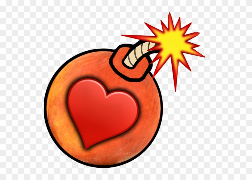 Peach Bomb Graphic - Bomb #597850