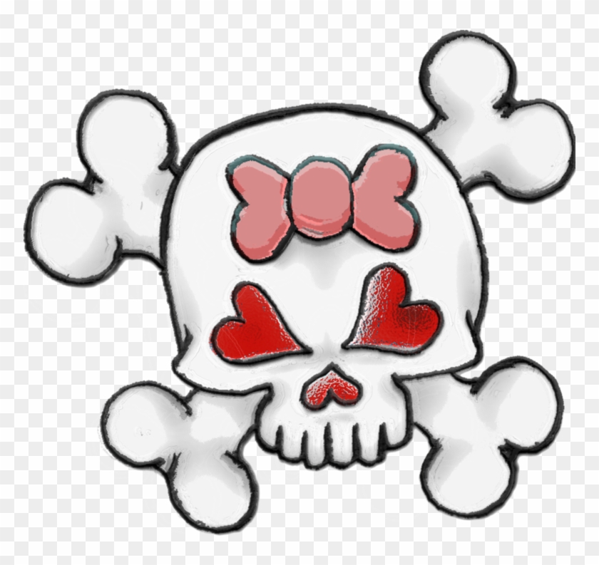 Girly Skull By Nijmi3skijll - Draw A Girly Skull #598001