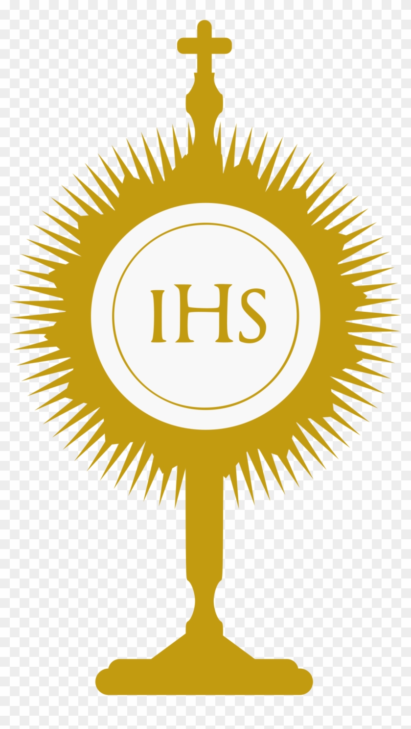 Eucharist Clipart Eucharist Ihs Clip Art At Clker Vector - Blessed Sacrament Icon #598078