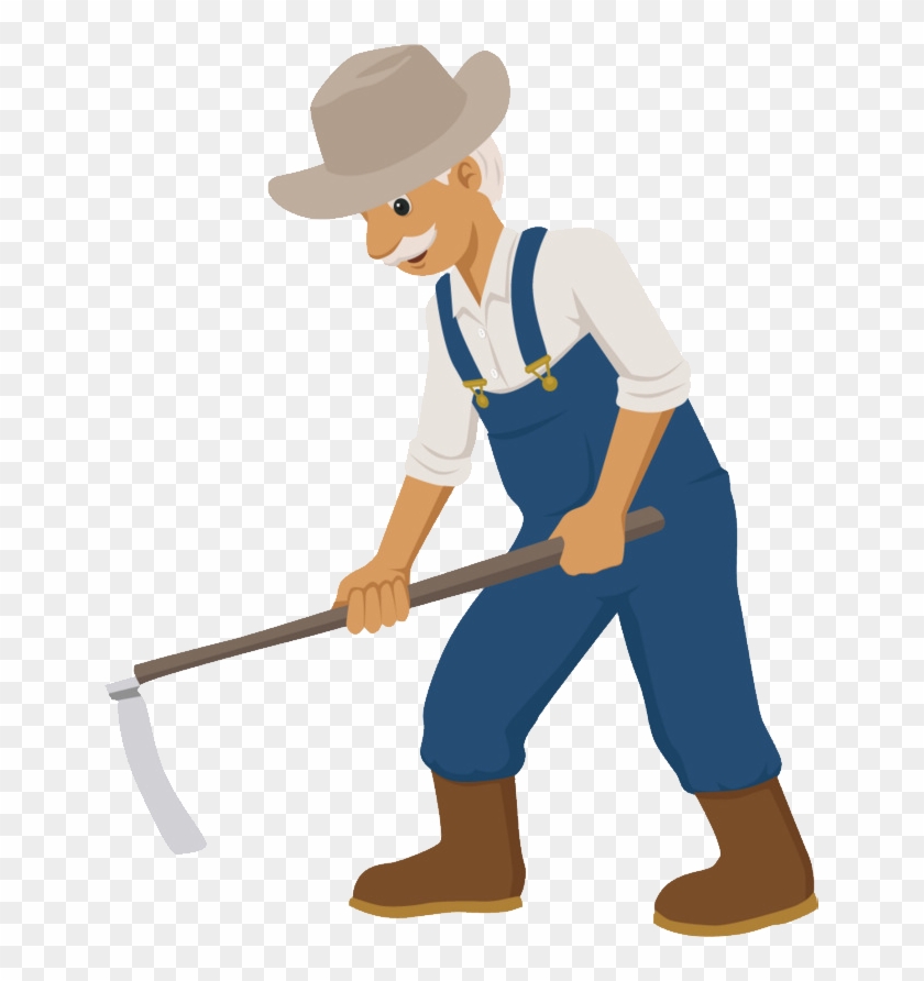 Farmer - Transparent Background Farmer Cartoon #598138