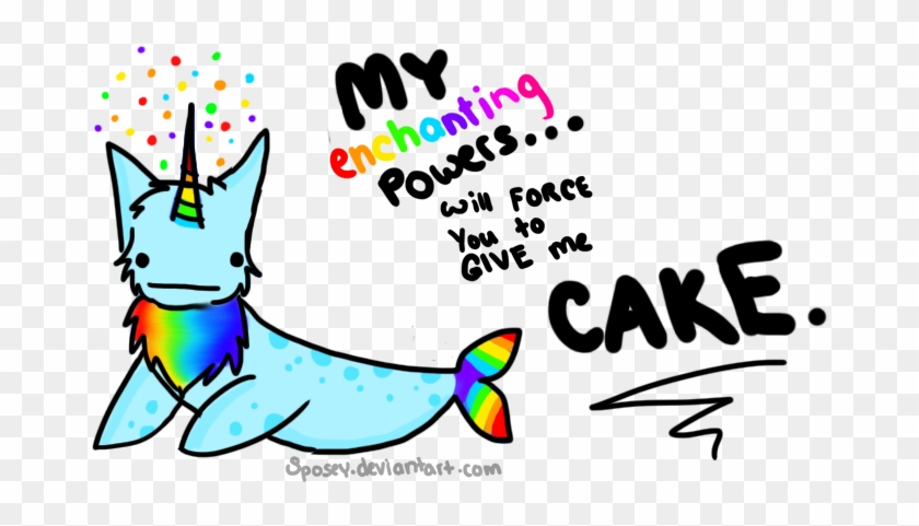 Like A Narwhal Birthday Birthday Narwhal Thing By Sposey - Cartoon #598329