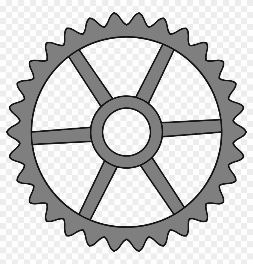 30-tooth Gear With Trapezium Holes - 40 Tooth Gear #598858