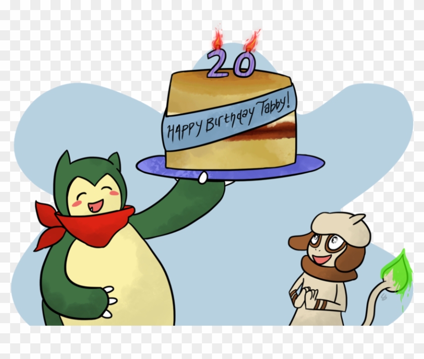 Happy Birthday Tabby By Alwxiv - Cartoon #598964