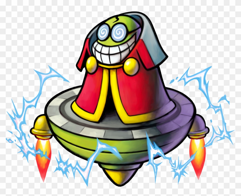 When It Comes To Swirl Glasses, He Was The Og - Mario And Luigi Bowser's Inside Story Fawful #599041