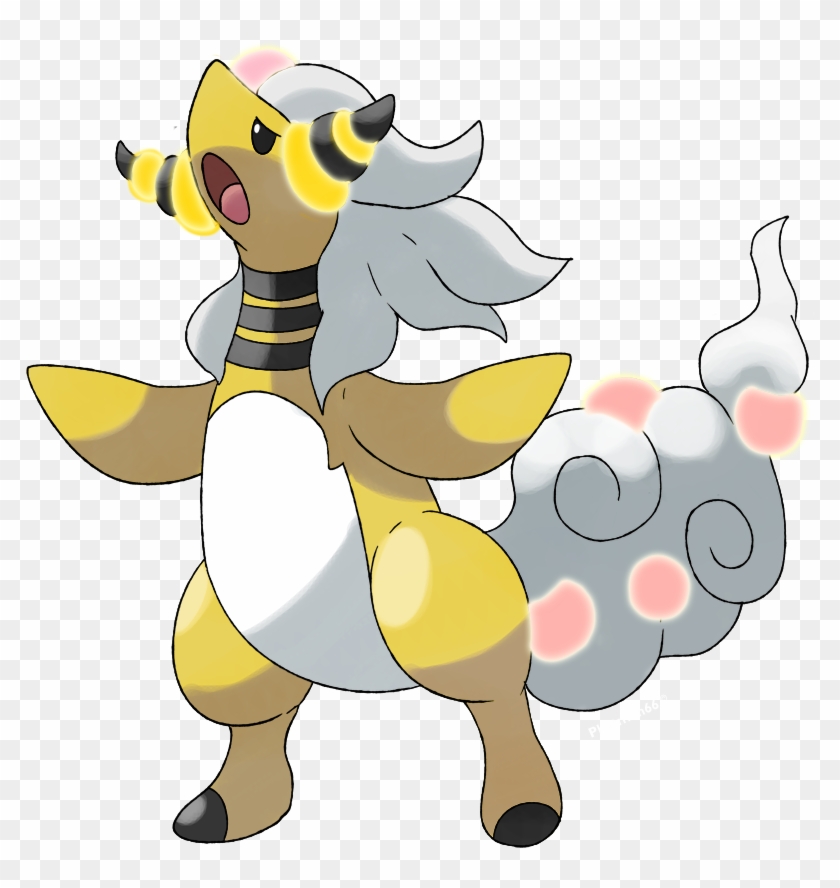 Mega Ampharos By Phatmon - Pokemon Mega Evolution Ampharos #599270