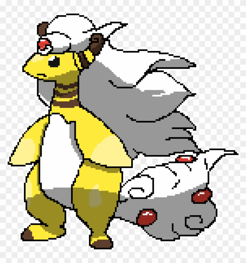 Mega Ampharos By Alpacapixie - Cartoon #599382