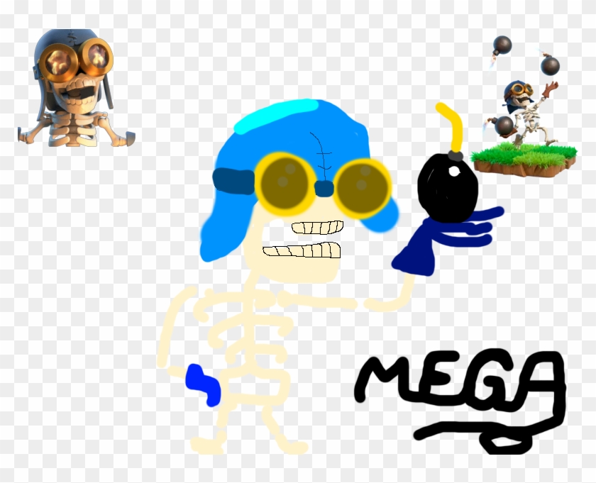 Bomber Drawed By Megaknight-clash - Bomber Drawed By Megaknight-clash #599911