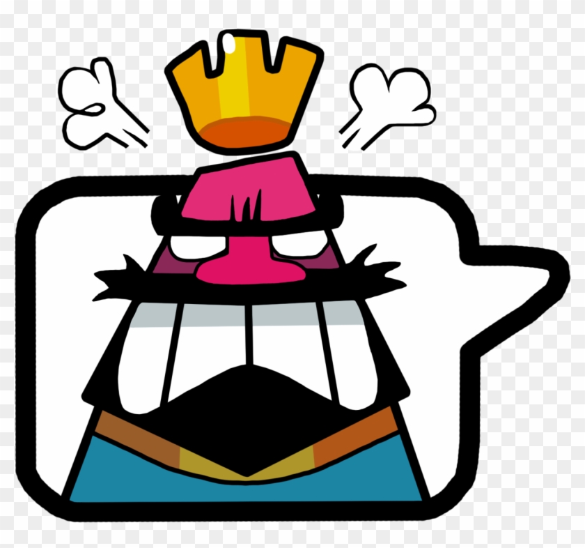 [fanart] I Redrew The Angry Emote With High Resolution - Clash Royale Angry Emote #599986