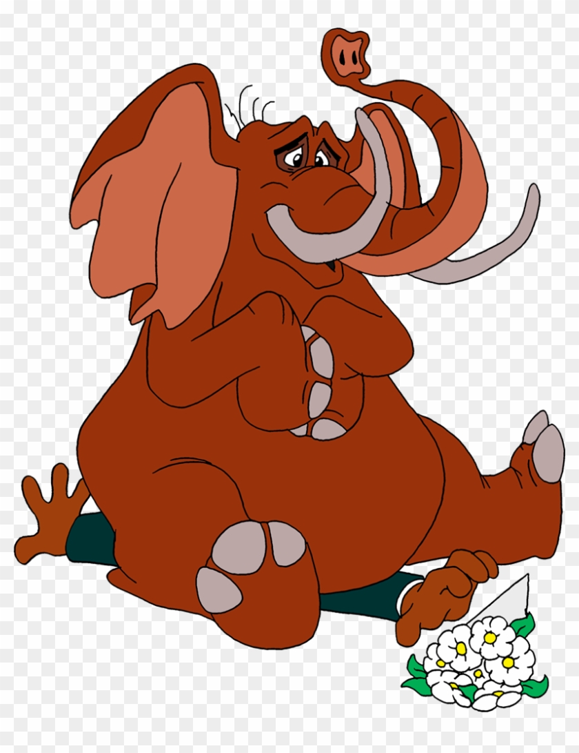 Tantor Sitting On Heath By Lionkingrulez Tantor Sitting - Terk And Tantor Png #601200