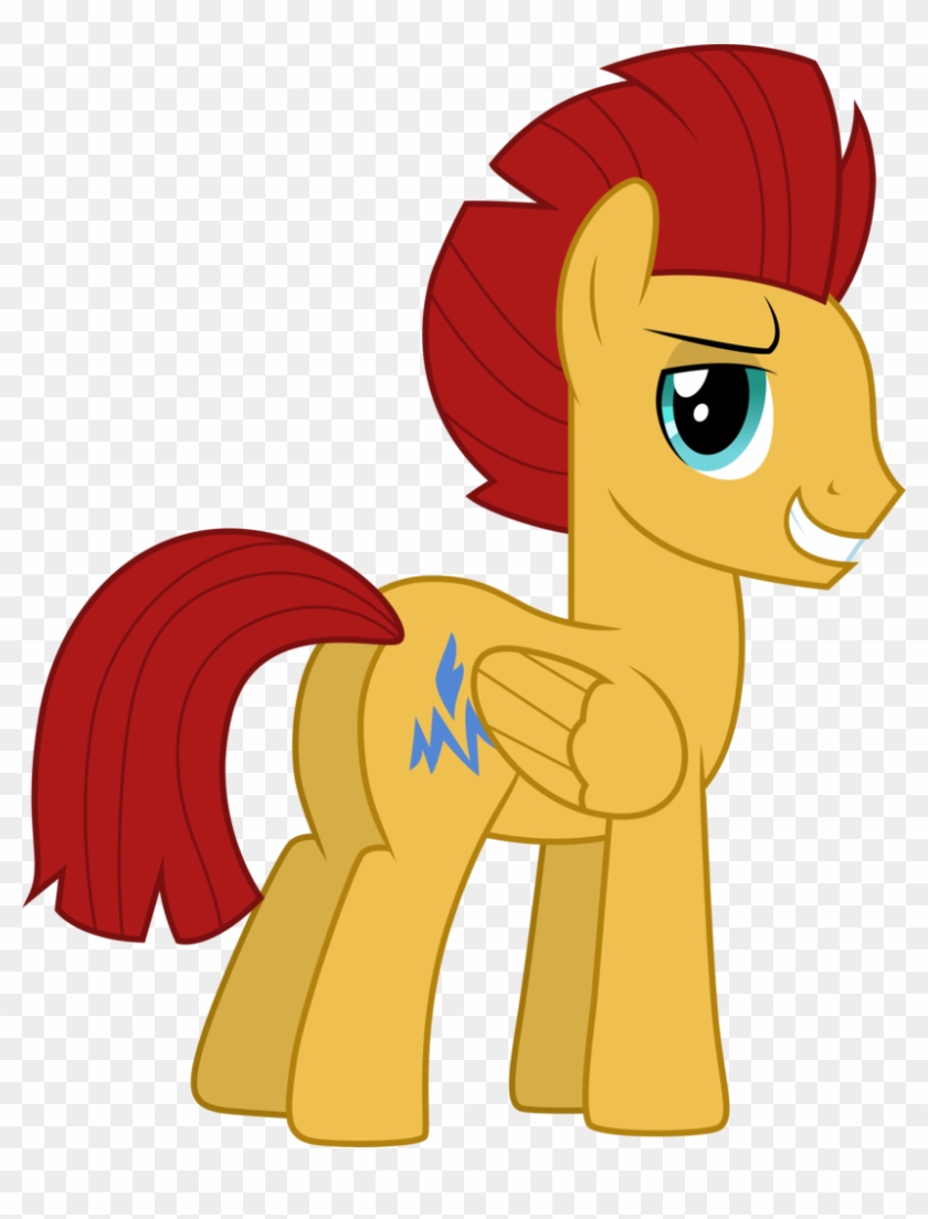 You Can Click Above To Reveal The Image Just This Once, - Mlp Rainbow Dash X Flash Magnus #601442