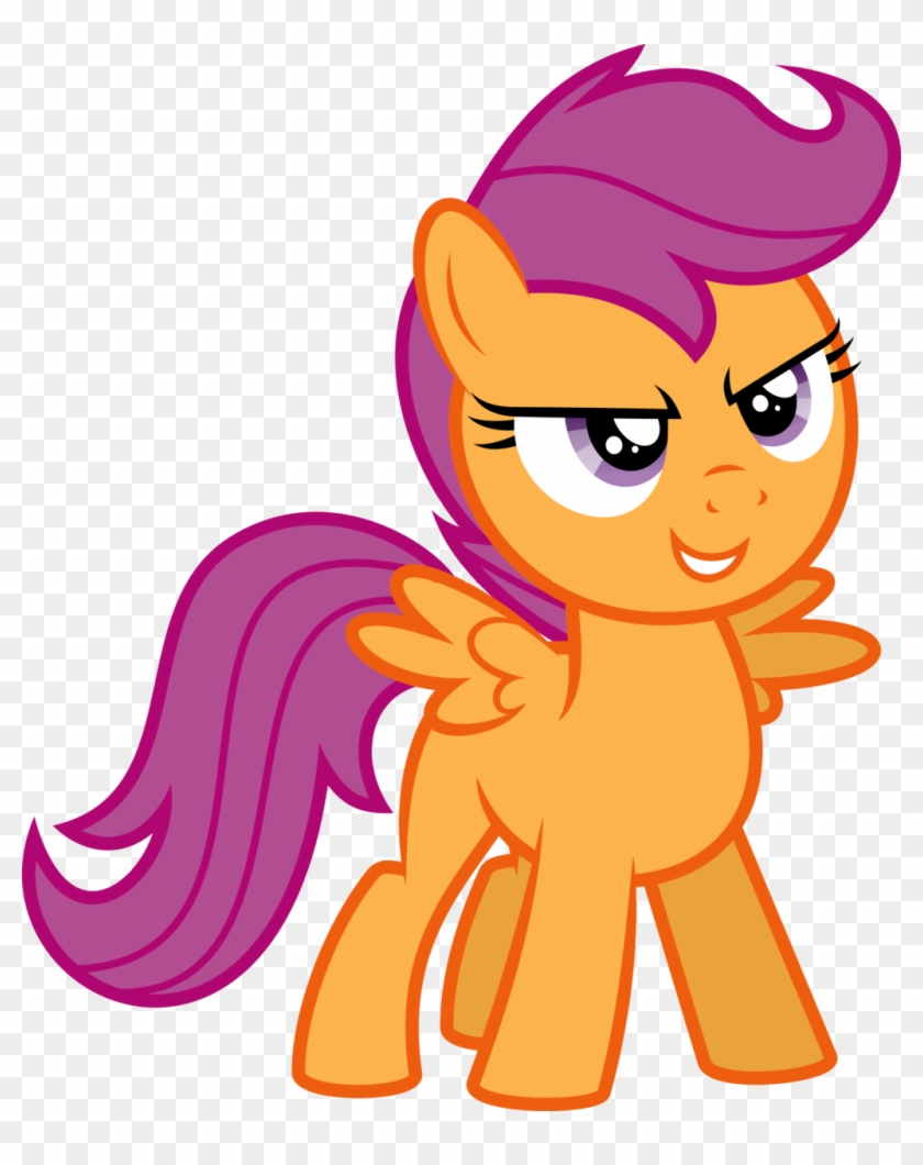 Confident Scootaloo By Soren The Owl - Mlp Scootaloo Vector #602252