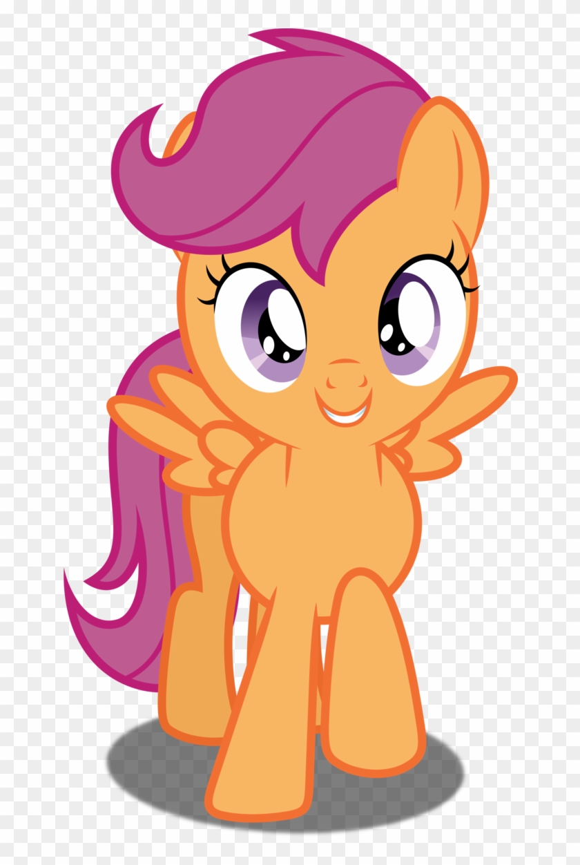 Vector - My Little Pony Cutie Mark Crusaders Scootaloo #602306