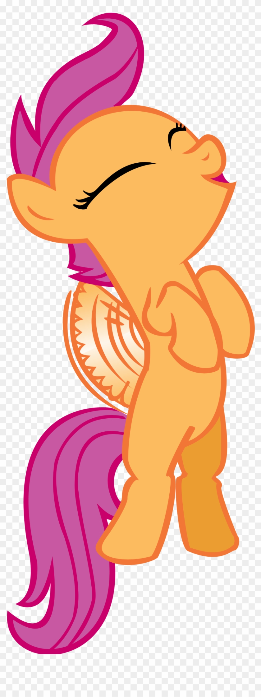 Scootaloo Is So Happy By Ohhim - Cartoon #602396