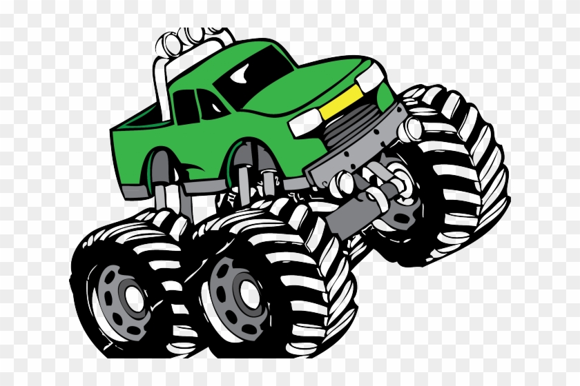 Hot Wheels Clipart Mud Truck - Monster Truck Clip Art #604044