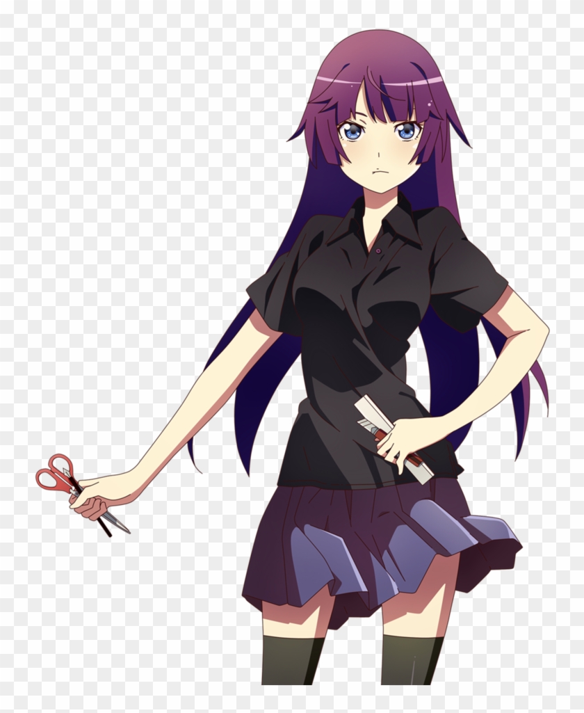 Hitagi Senjougahara Render Bakemonogatari By Luxurae - Hitagi Senjougahara Render Bakemonogatari By Luxurae #605185