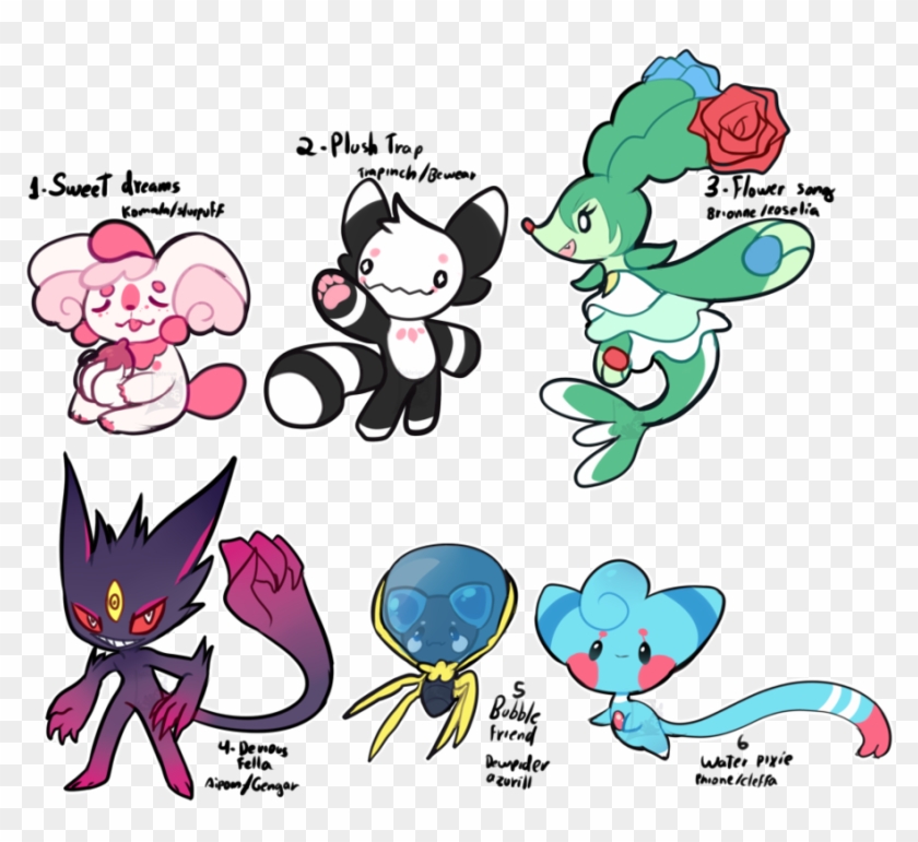 Pokemon Hybrid Adopt Batch 2/6 Ota Open By Lighterium - Pokemon Dewpider #605527