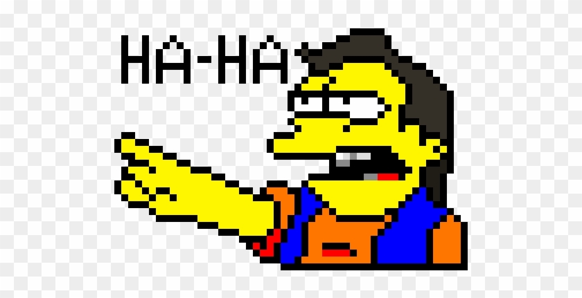 Nelson Muntz - Nelson Muntz Pixel Art #605818