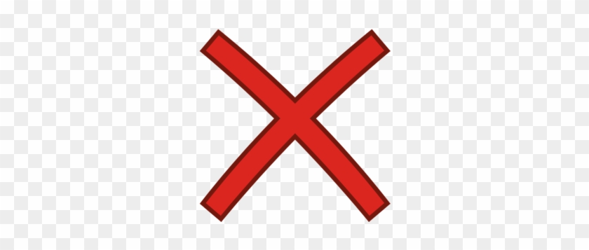 Size Of This Preview - Checkmark And X Mark #606571