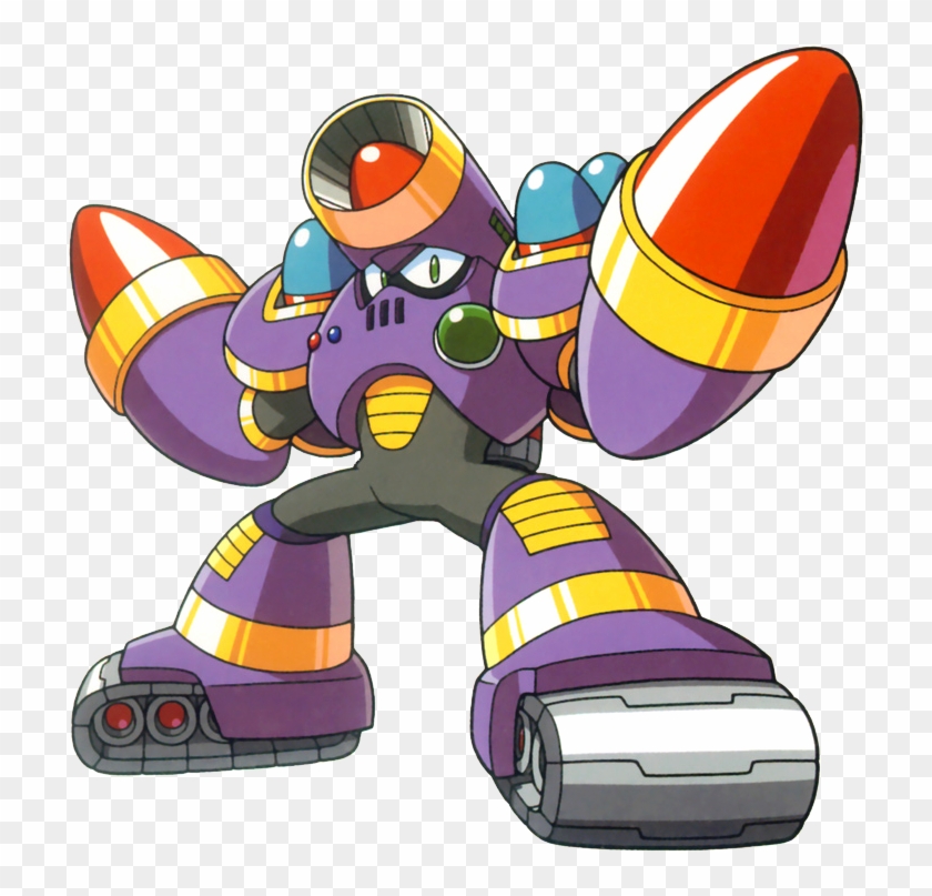 Villains, Bad Guys, Comic Books, Anime - Mega Man Napalm Man #607547
