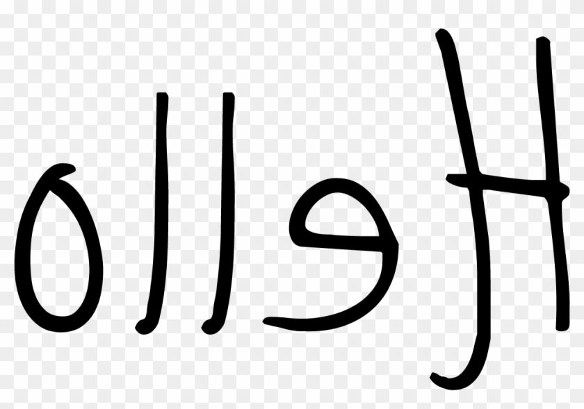 Hello Clipart Graphic - Calligraphy #607787