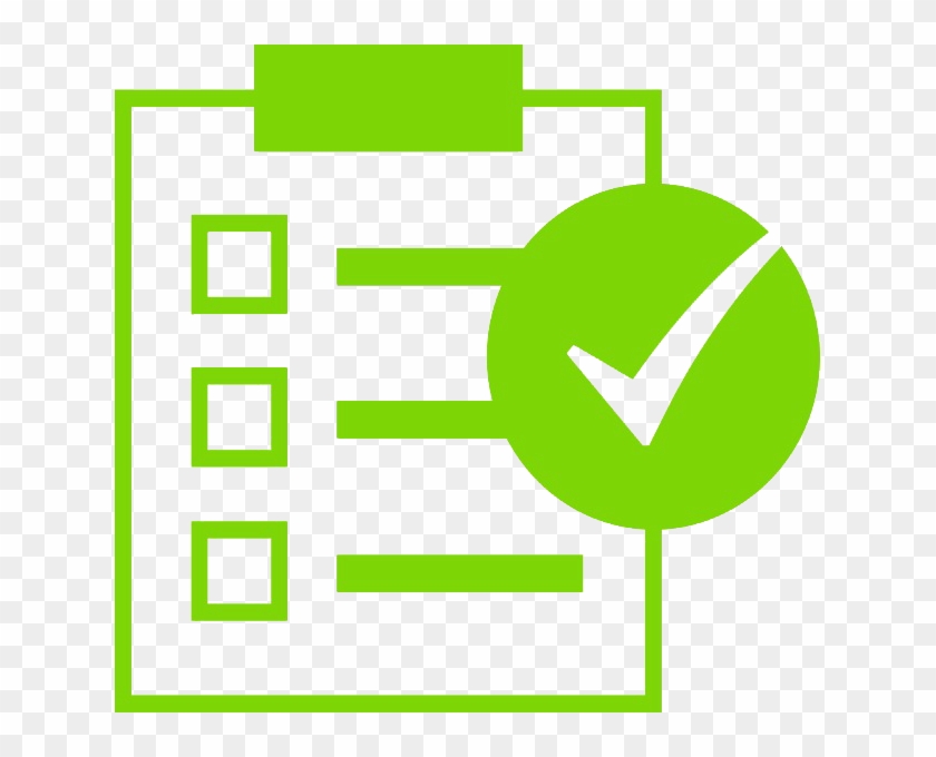 Checklist Clipart Icon - Transparent Background Clipart Checklist Icon #607918