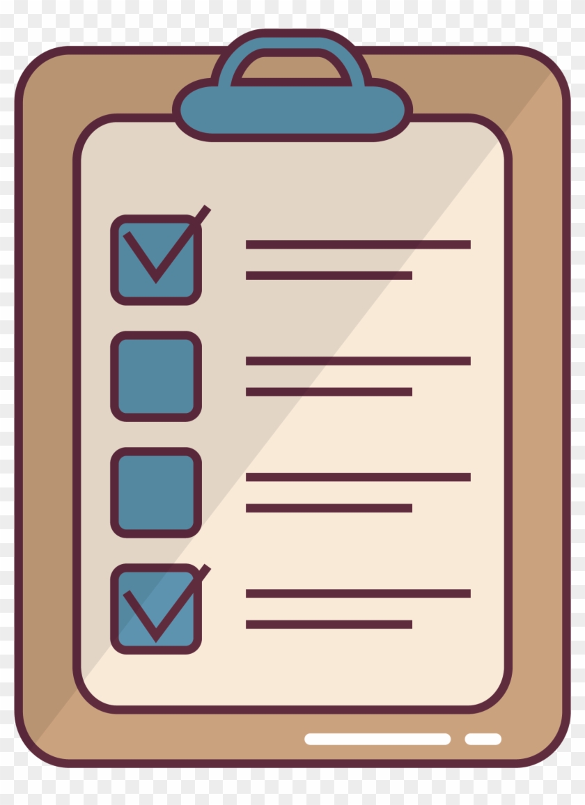 Checklist - Checklist Cartoon Png #607921