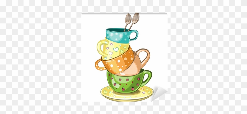 Tea Cup Vector #608366