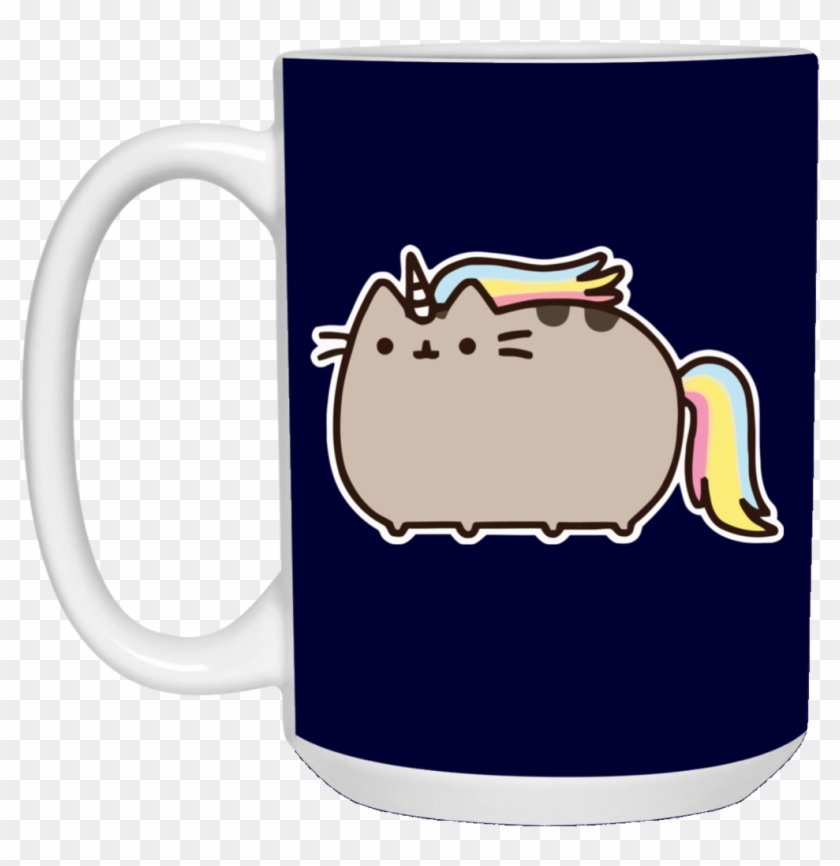 Pusheen Cat Unicorn Mug Gift - Pusheen Pusheenicorn Greeting Card #608640