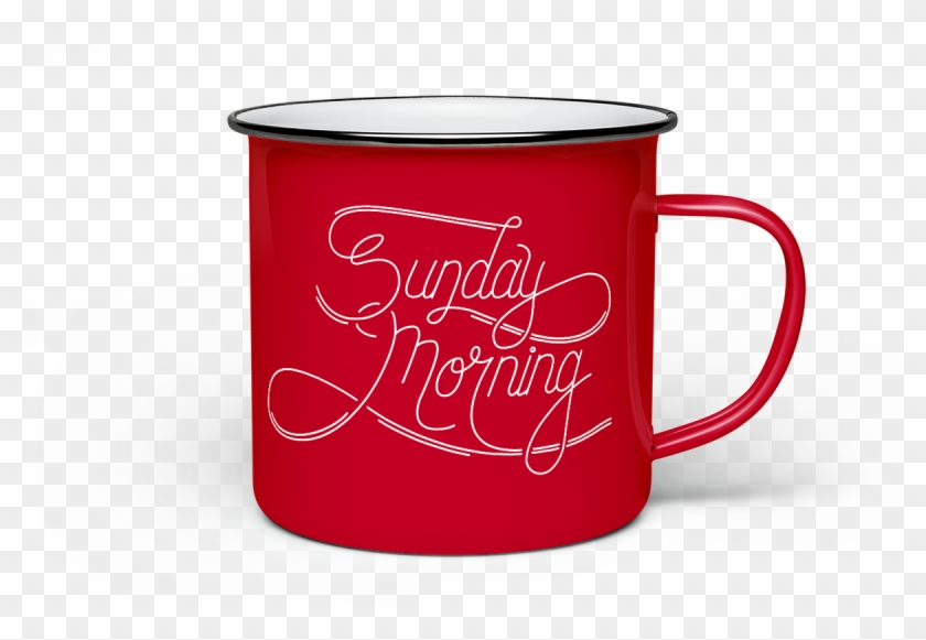Sunday Morning Was Created Just Then, Whilst Listening - Vector Graphics #608966