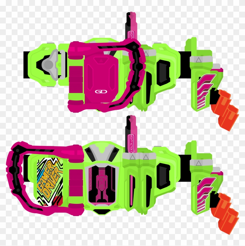 Kamen Rider Ex-aid Gamer Driver Modes By Raidenzein - Kamen Rider Ex Aid Gamer Driver #609101