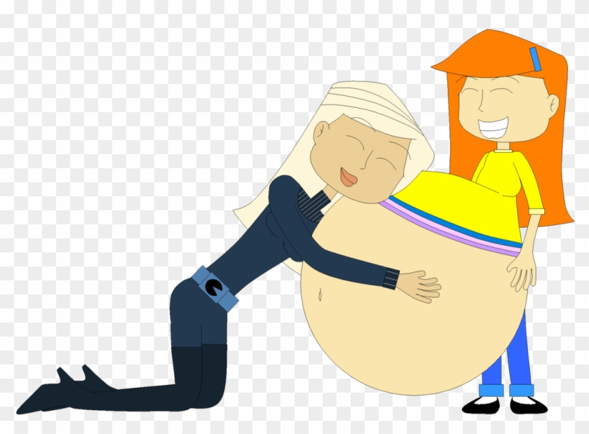 Angry Signs 12 0 Mother Hugs Daughter's Belly By Angry - Daughter #609309