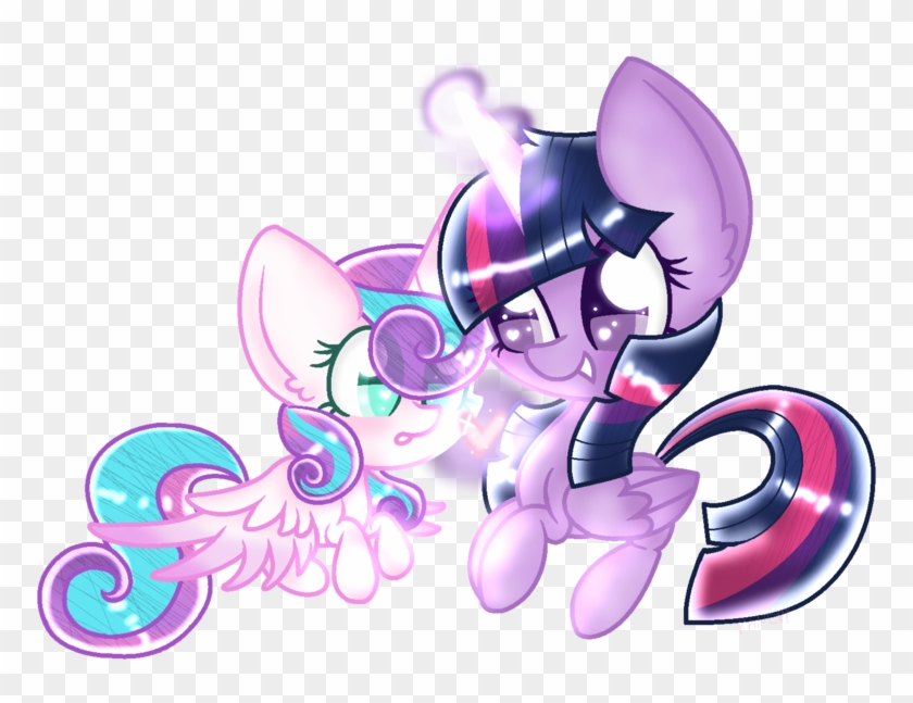 Flurry Heart And Twilight Sparkle By Snowflakewonder - Twilight Sparkle #609674