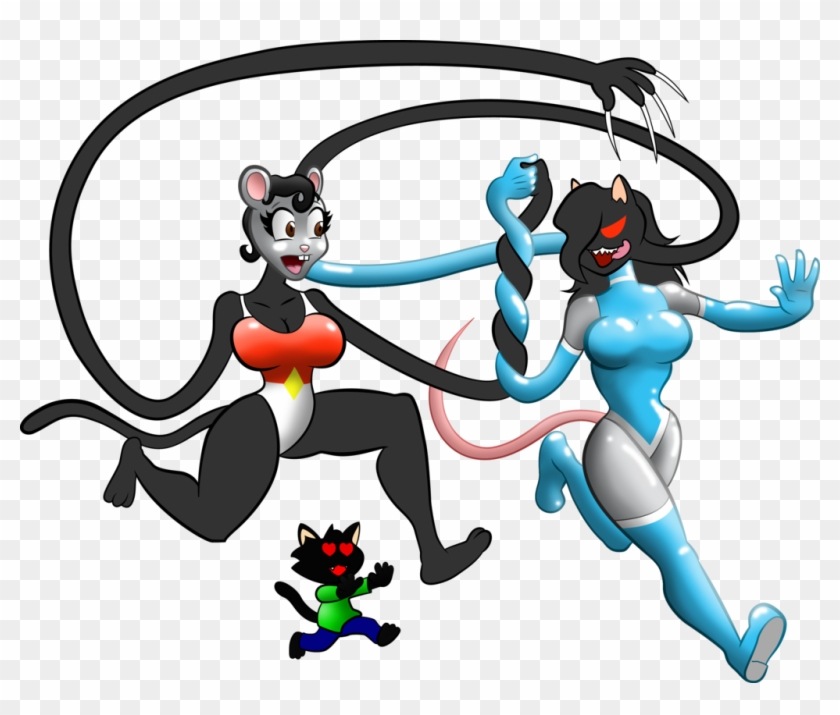 Nd 32 A Game Of Cat And Mouse By Orcbrother - Cat And Mouse #609691