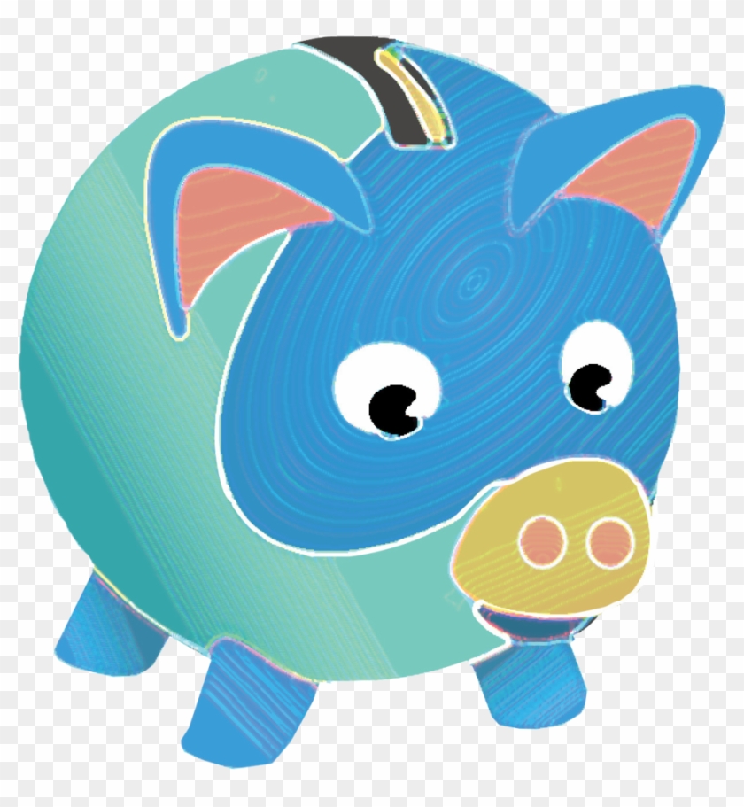 Blue Piggeh - Cartoon #610015