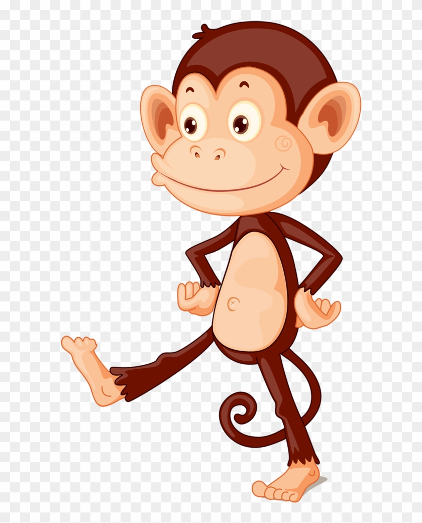 Monkeys ‿t✿p⁀ - Monkey In The Zoo Cartoon #610046