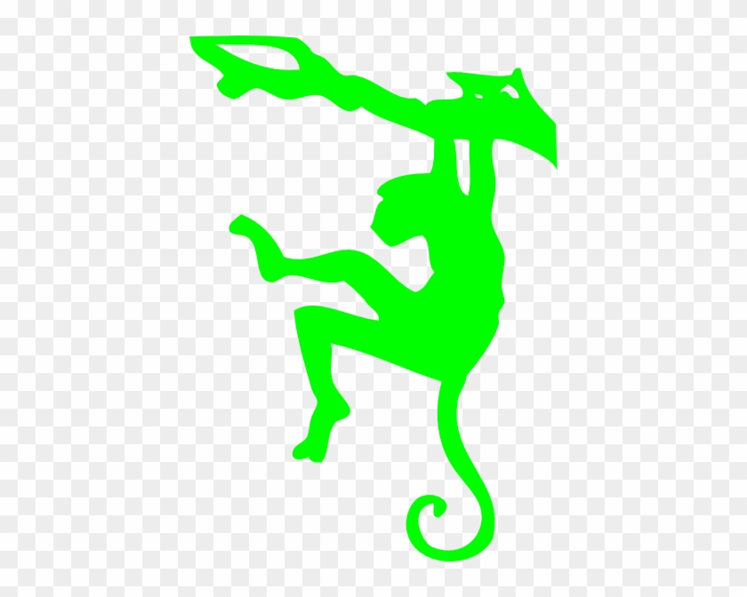 Monkey Silhouette Png #610056