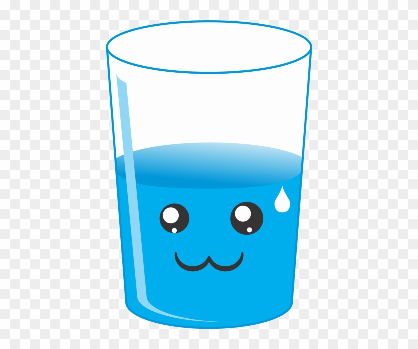 Kawaii Glass Of Water By Ninainlove On Deviantart - Water Notzi #610086