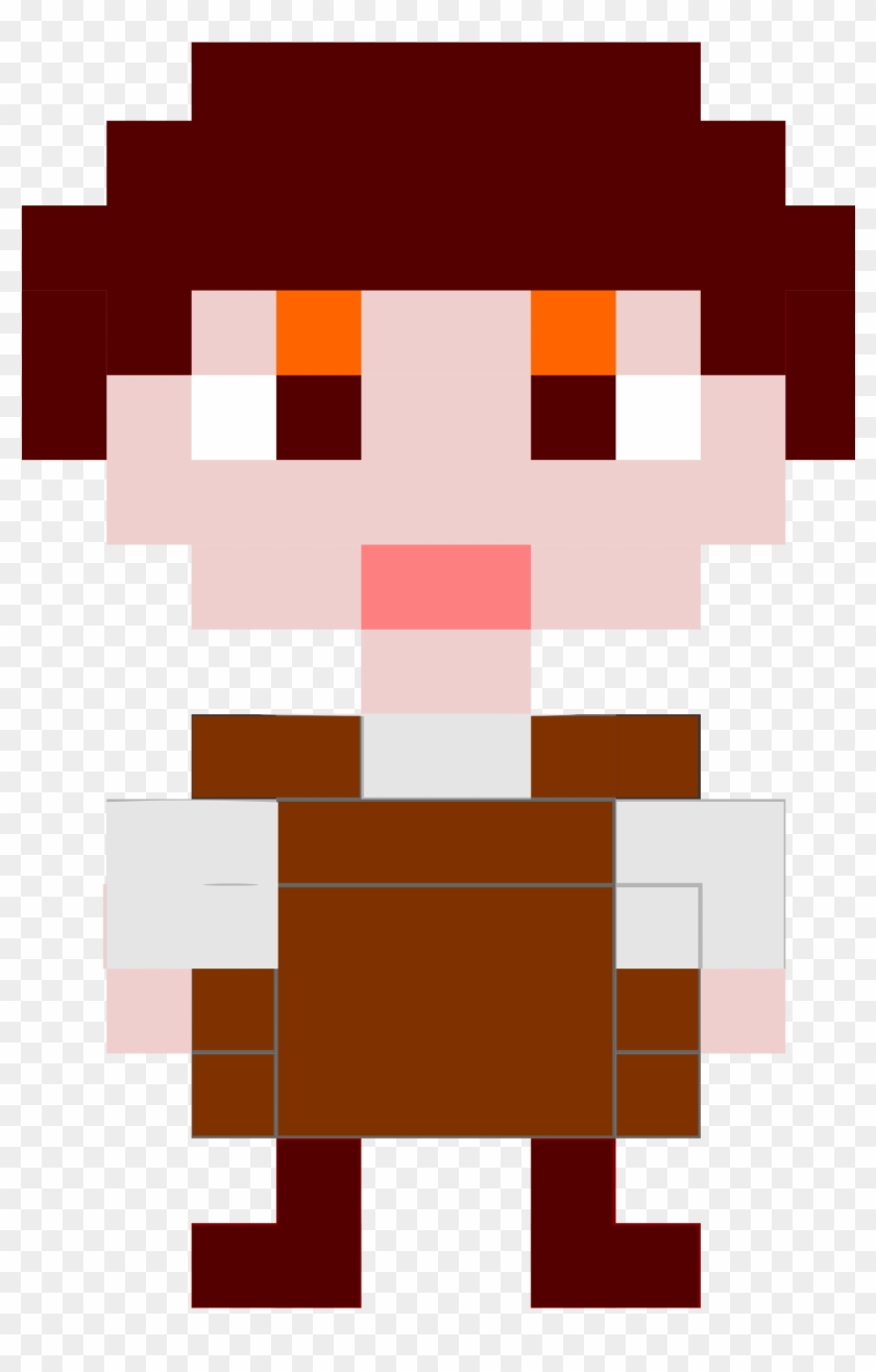 Pixel Art Male - 사람 픽셀 Png #610186