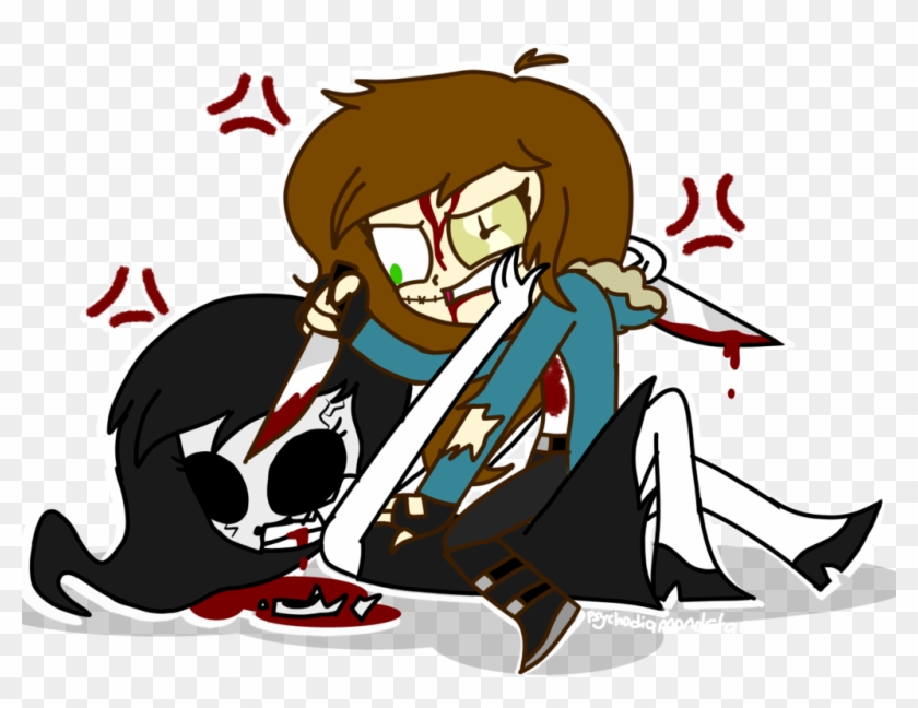 Creepypasta-just A Catfight By Psychodiamondstar - Art #610305