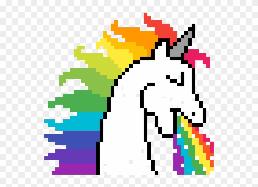 Minecraft Pixel Art Unicorn #610334