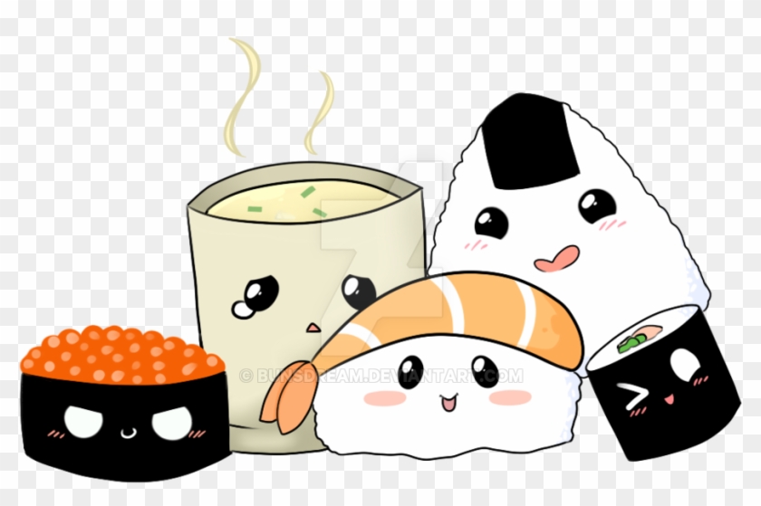 Sushi Design By Bunsdream - Cartoon #610440