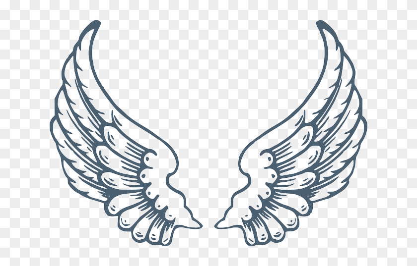 The Most Holy Place - Wings Clipart Black And White #610486