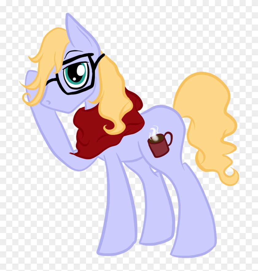 Hipster Pony By Tinyfeather - Cartoon #611271